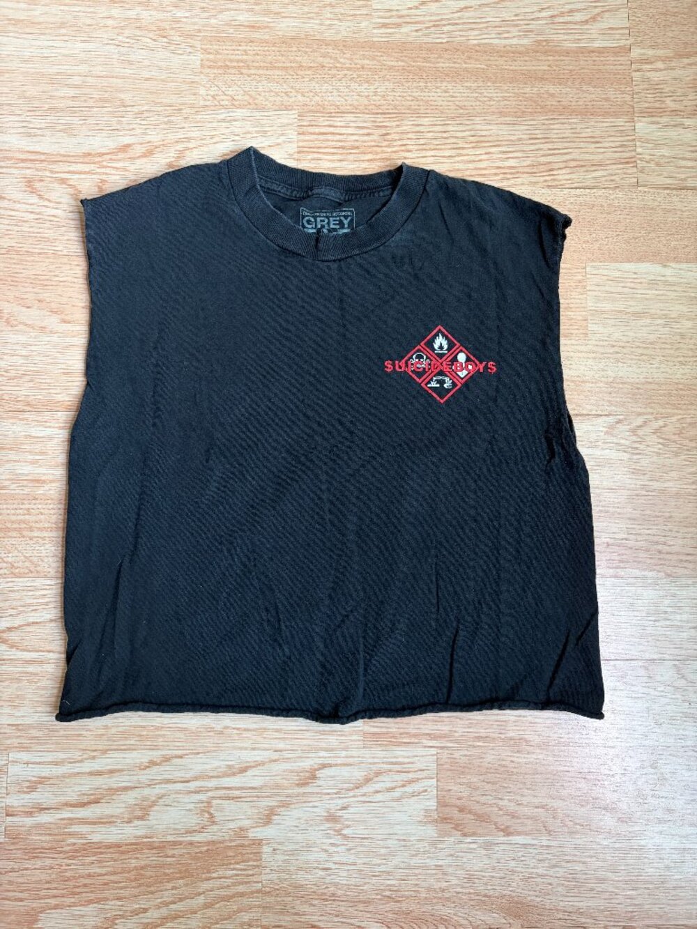 $uicideboy$ Danger warning muscle tank shirt